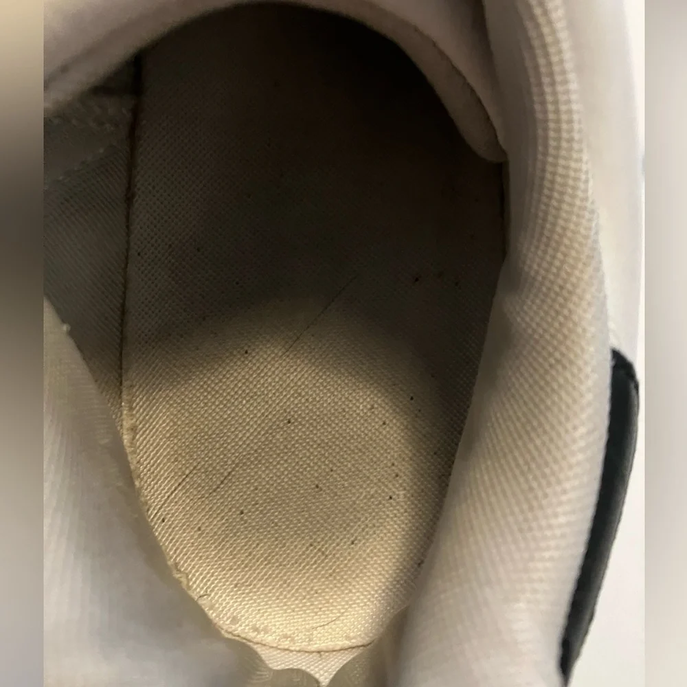 Men’s US 10 ADIDAS SUPERSTAR 2 Trainers White Navy Stripe Athletic Shoes Used - Picture 10 of 10